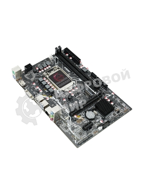 Материнская плата AFOX IH510D4-MA6-V2, LGA 1200, Intel H510, 2xDDR4, 3xSATA, 1xM.2, 1xPCI-E 4.0 x16, 1xPCI-E x1, 1xVGA, 1xHDMI, 1x 1Gb LAN, 2xUSB 2.0, 2xUSB 3.0, 2xPS/2, 6.1, mATX