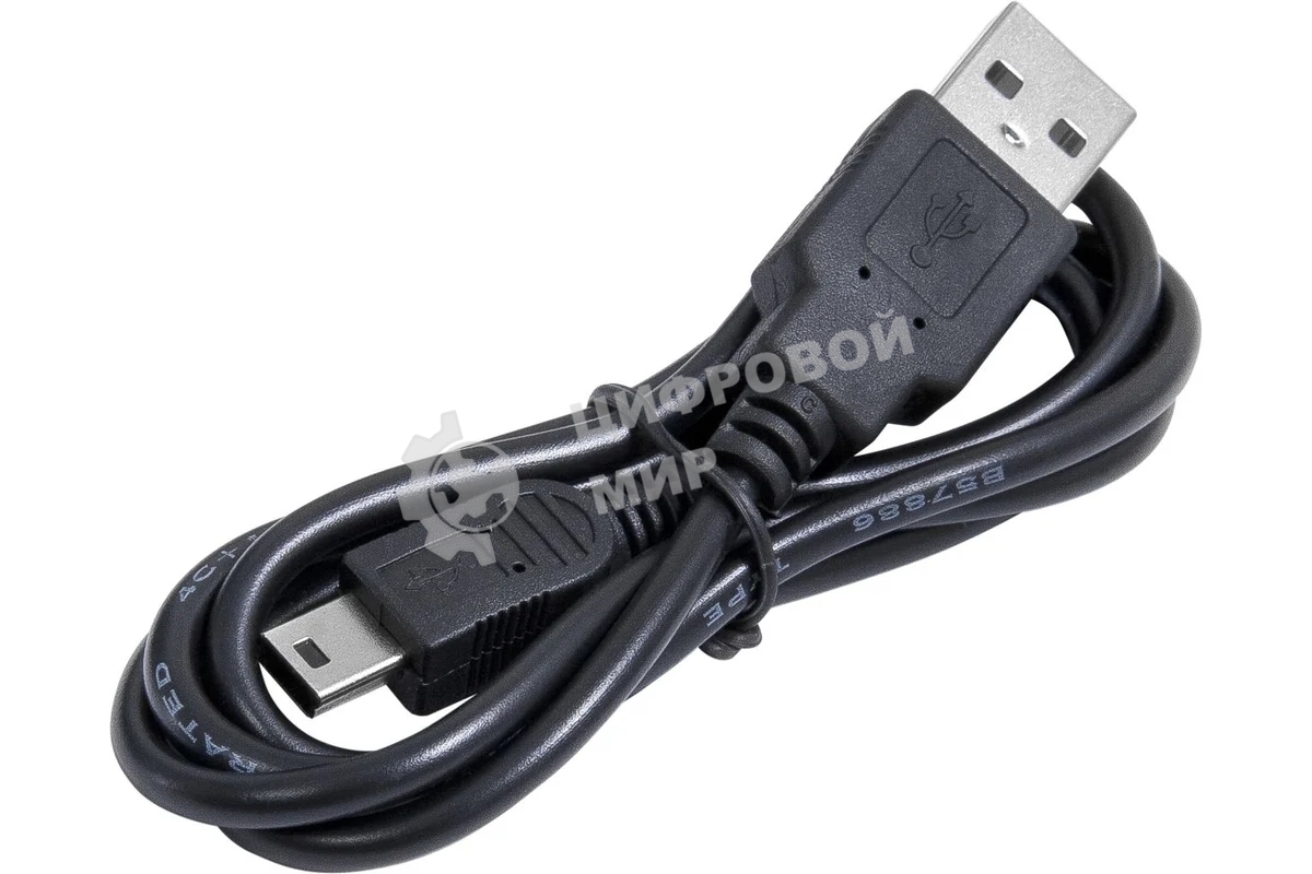 Разветвитель Defender SEPTIMA SLIM USB2.0 - 7 портов, + блок питания DC 5В 2А, + кабель USB 2.0 A(M) - MiniB (M) - 1м