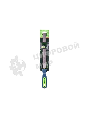 Напильник Сибртех 200 мм, полукруглый, двухкомпонентная рукоятка, №2