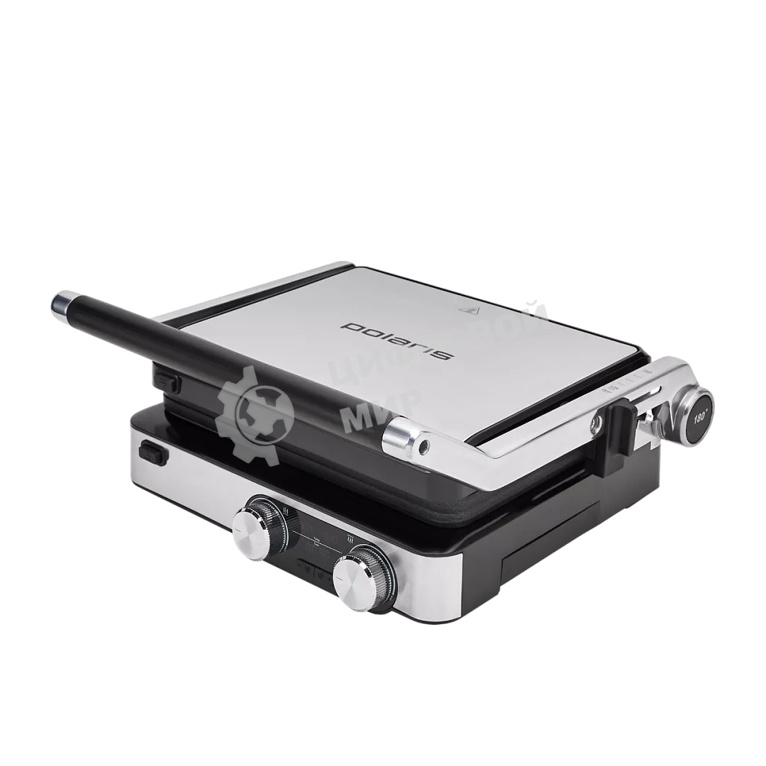 Гриль электрический Polaris PGP 2302D 2000 Вт серебристый