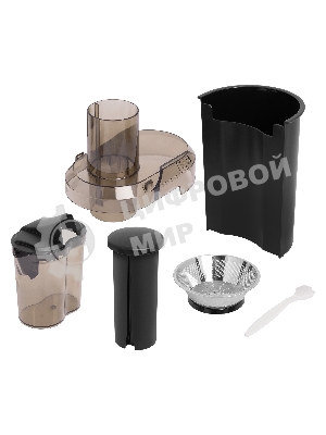 Соковыжималка BBK JC080-H22 черный/металлик, центробежная, 1000 Вт, 950 мл, механическое