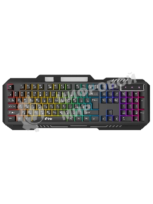 Клавиатура проводная Ritmix RKB-221BL черный