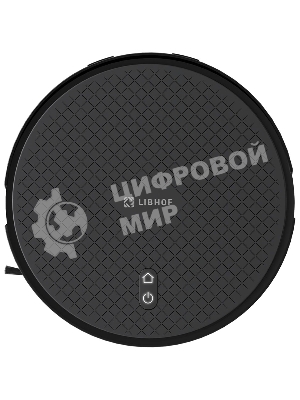Робот-пылесос Libhof VCW-L9633 черный, 3200 мА*ч Li-Ion, уборка суxая/влажная, пылесборник контейнер 0.25 л