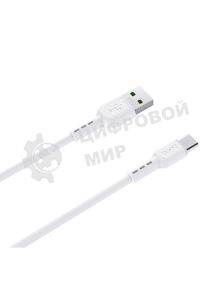 Кабель USB 2.0 HOCO X33, AM/Type-C, белый, 1м, 5А