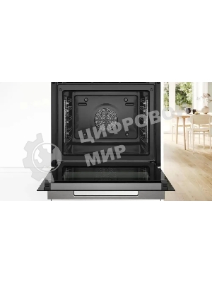 Встраиваемый духовой шкаф электрический Bosch HBG7764B1 черный