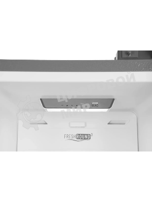 Холодильник Hyundai CS40082F нержавеющая сталь двухкамерный 230/142л морозилка слева, No Frost, Side by Side