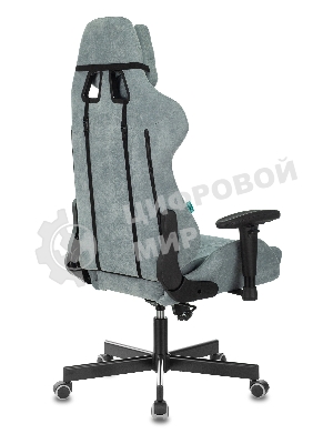 Кресло Бюрократ VIKING KNIGHT LT28 FABRIC серо-голубой, ткань, 120 кг, механизм качания