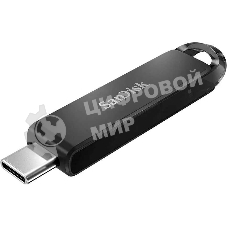 Флешка USB SanDisk CZ460 Ultra (SDCZ460-064G-G46), 64Gb, USB Type-C, R/W 150/30, черный