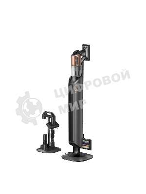 Пылесос вертикальный Dreame Cordless Vacuum Cleaner Z20AquaCycle Station черный/золотистый, питание от аккумулятора, 250 Вт, уборка влажная/сухая, пылесборник 0.6 л