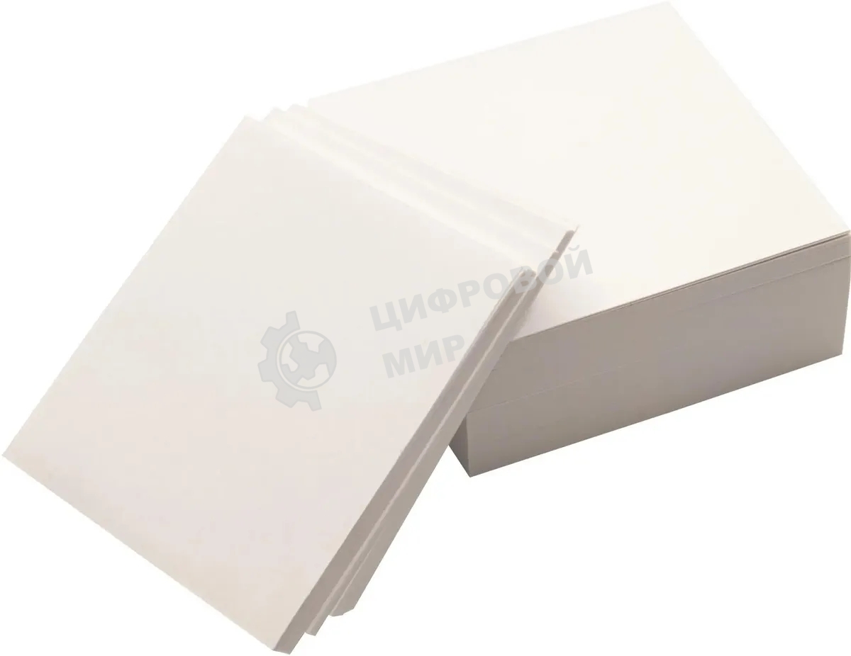 Блок для записей бумажный Silwerhof Daily Стандарт 90х90х45мм, 80 г/м2, белый