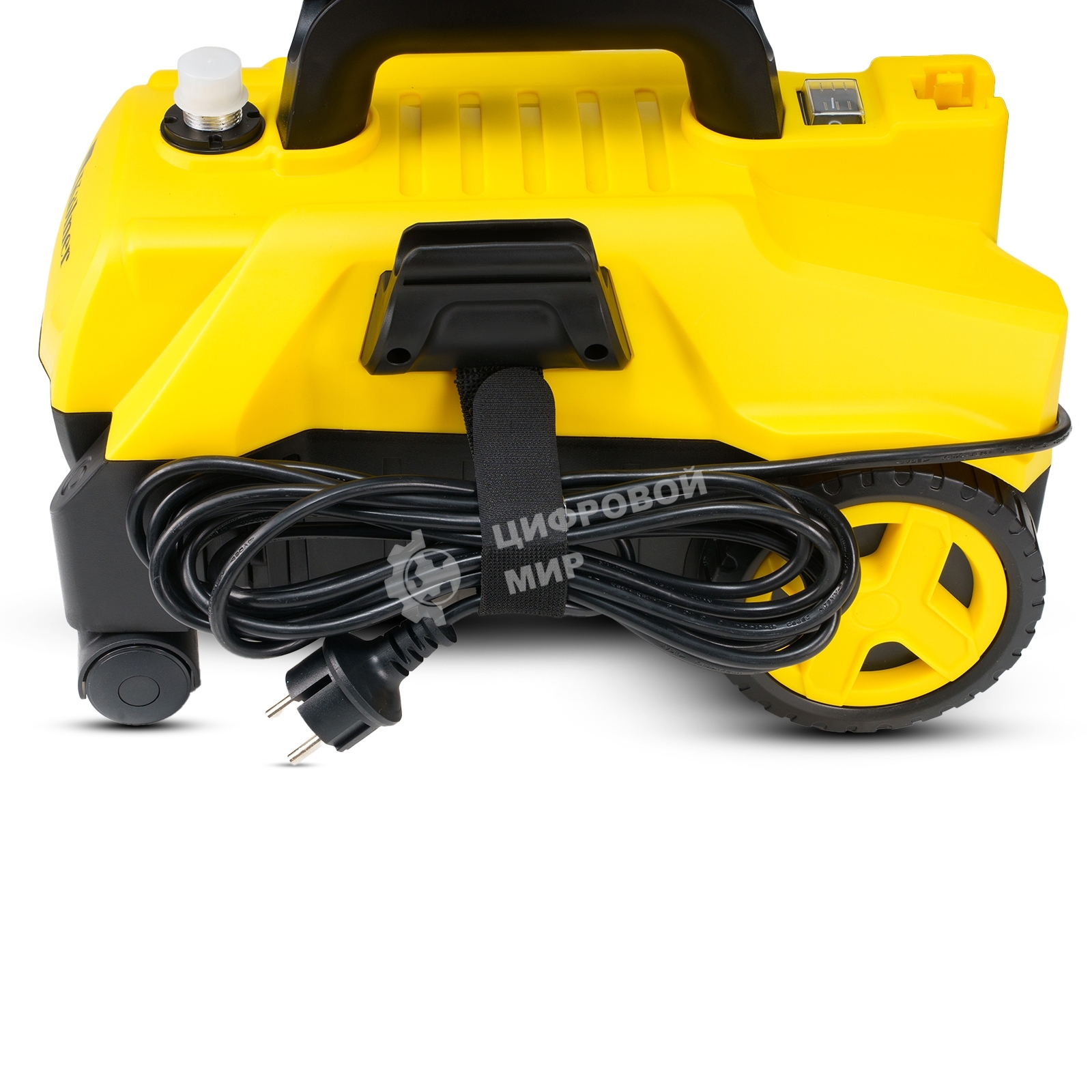 Мойка высокого давления 130/70 бар, KOLNER K140F, на 4 колесах, 1600Вт, 480л/ч, метал.помпа, шланг ВД 5м, кабель 5м, самовсас, Auto stop (пеногенератор)