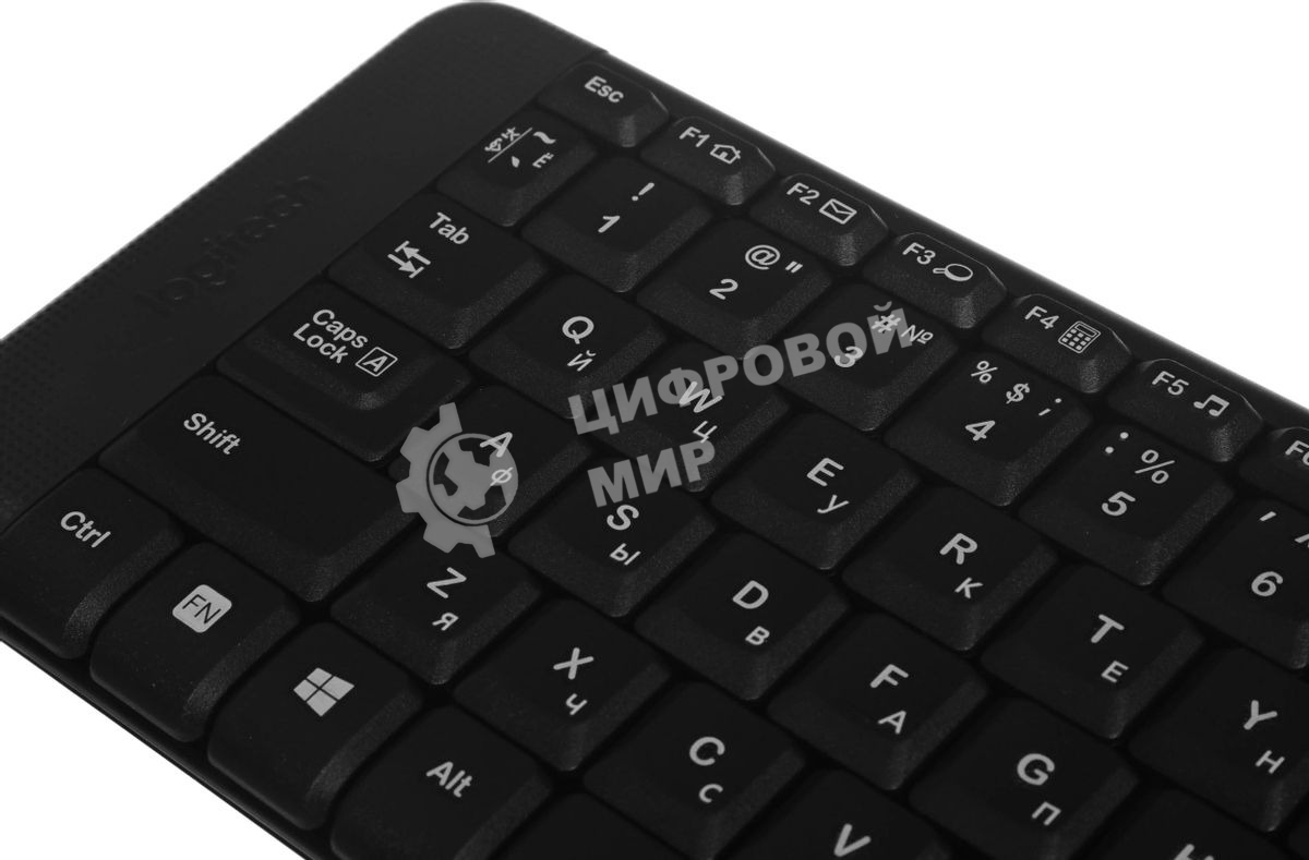 Комплект клавиатура + мышь Logitech MK220 клав:черный мышь:черный USB беспроводная