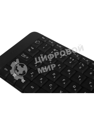 Комплект клавиатура+мышь Logitech MK220 беспроводной, USB, 1000 DPI, чёрный