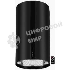 Вытяжка Kuppersberg VORTEX B ширина 40 см, отвод/рециркуляция, 800 м3/час, электронное сенсорное управление, 5 скоростей, светодиодное освещение 2х1 Вт, металлические жироулавливающие фильтры, угольный фильтр KF-ES (опция), 42 дБ, черный