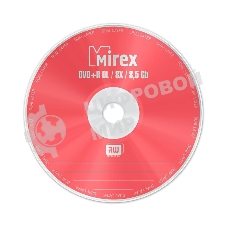 Диск DVD+R Mirex 8.5 Gb, 8x, Slim Case (1), Dual Layer (1/50)