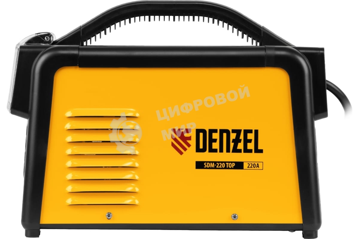 Аппарат инвертор. дуговой сварки Denzel SDM-220 Top, 220 А, ПВ 60% кейс