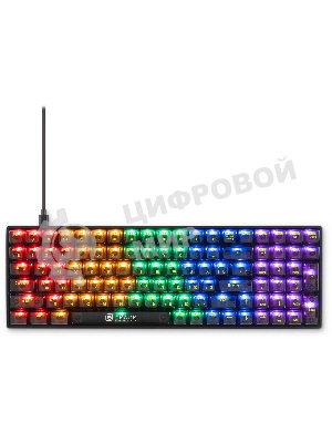 Клавиатура Oklick 915GK проводная, USB Type-A, чёрный