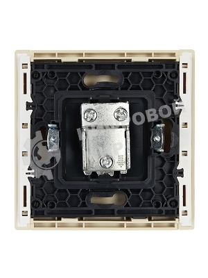 Розетка TV проходная IEK FORTE&PIANO FP429 ваниль