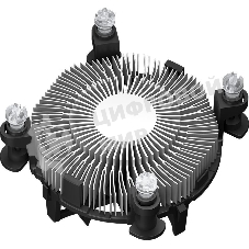 Устройство охлаждения (кулер) PcCooler R94-V2 Soc-1700/1851 4-pin Al 65W 158gr Ret (R94V2-XXNIXX-GL)