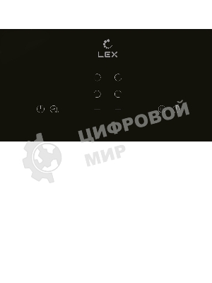 Электрическая варочная панель LEX EVH 640A BL Hi-Light, независимая, черный