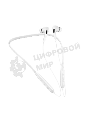 Наушники TWS Borofone BE45 белый, внутриканальные, Bluetooth, сенсорное управление, до 3 ч