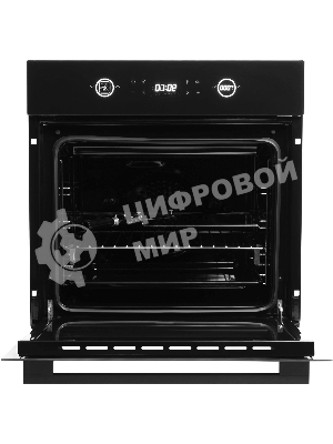 Духовой шкаф электрический Hyundai HEO 6752 BG черное стекло