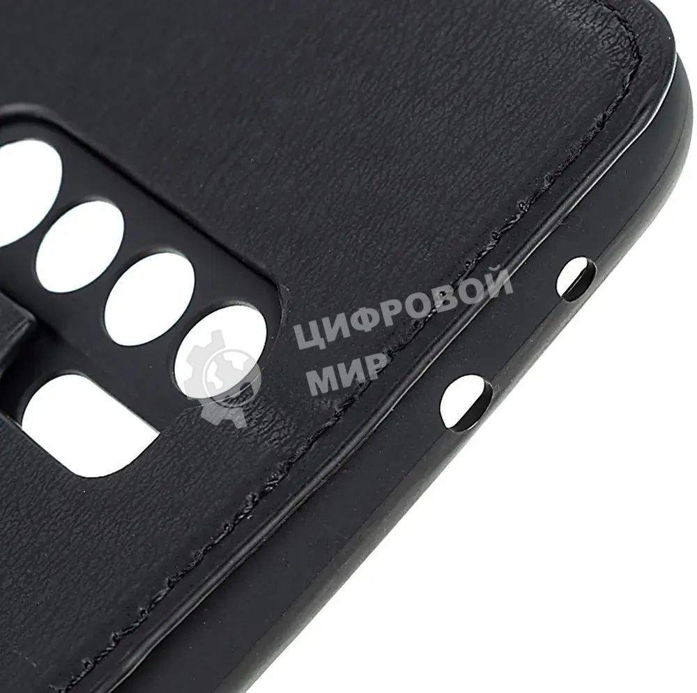 Чехол (флип-кейс) BORASCO для Xiaomi Redmi 9, черный