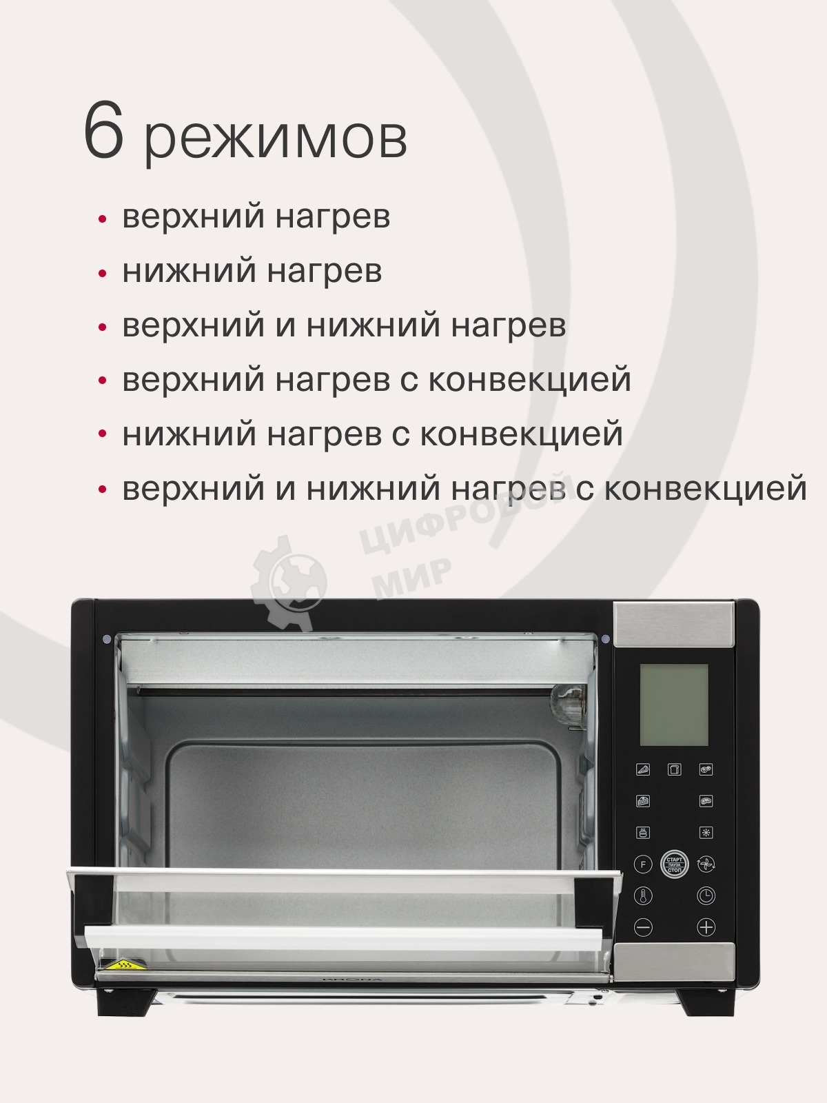 Электрическая мини-печь Krona OFEN 28 BLS