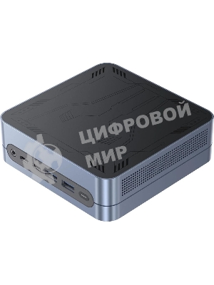 Мини ПК Chuwi LarkBox S i3 1220P (1.5) 16Gb SSD 512Gb UHDG Win 11Pro GbitEth WiFi BT 90W серый/черный