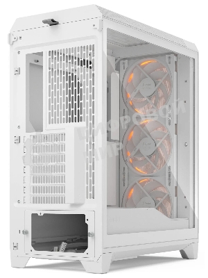Корпус Fractal Design Meshify 3 White RGB TG Clear Tint, Midi-Tower, белый, 3 x 140 мм