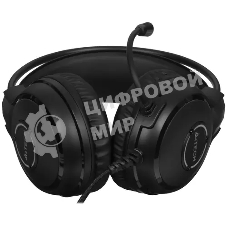 Гарнитура проводная с микрофоном A4Tech Fstyler FH300U черный 2м накладные USB оголовье