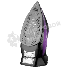 Утюг BRAYER BR4016 фиолетовый/черный, 2400 Вт, 25 г/мин, 140 г/мин, 350 мл