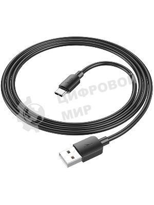 Кабель Hoco X96 Hyper 27W TYPE-C USB (m)-USB Type-C (m) 1м черный коробка