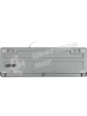 Клавиатура проводная A4Tech Fstyler FK10, USB, белый/серый