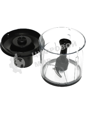 Блендер погружной Starwind SBP2200 850 Вт, черный/серебристый