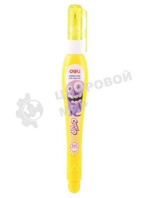 Ручка корректор Deli Cover UP EH10000 шариковый белый 5мл