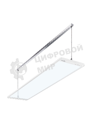 Комплект обогреватель инфракрасный Ballu BIH-GTW-1.3 + BMT-1 белый, 1300 Вт, 26 м2, термостат