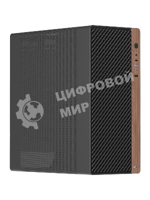 Компьютерный корпус Aerocool/Formula TimberLine T2 черный без БП mATX 4x120мм 1xUSB 2.0 1xUSB 3.0 1xUSB3.1 audio bott PSU