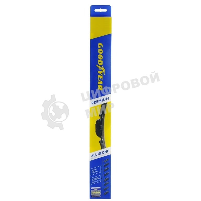 Щетка стеклоочистителя GOODYEAR GY000446 PREMIUM 26''/65 см бескаркасная