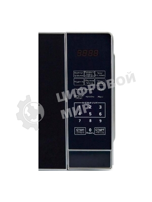 Микроволновая печь Midea EG720CR1-S черный, 20 л, 700 Вт, переключатели - сенсор