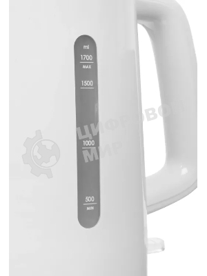 Чайник электрический Candy QA00A1M00RU 1.7л. 2200Вт белый корпус: пластик (CK-100)