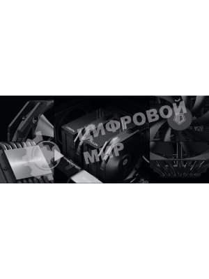 Устройство охлаждения(кулер) ID-Cooling Frozn A720 черный 140мм алюминий+медь 2000rpm 33.5db 4-pin 300W 163мм
