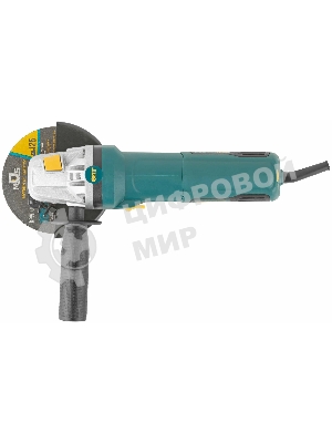 Угловая шлифовальная машина AG-125/711, 710 Вт, 5000-12000 об/мин, БсК 125 мм, мал., регулир.оборотов, коробка