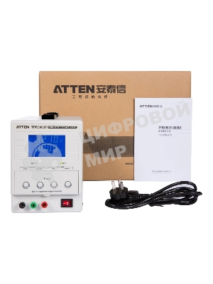 Лабораторный источник питания постоянного тока одноканальный Atten TPR3003T 3 А, 30 В, 90 Вт