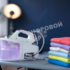 Парогенератор Braun IS3155VI фиолетовый/белый, 2400 Вт