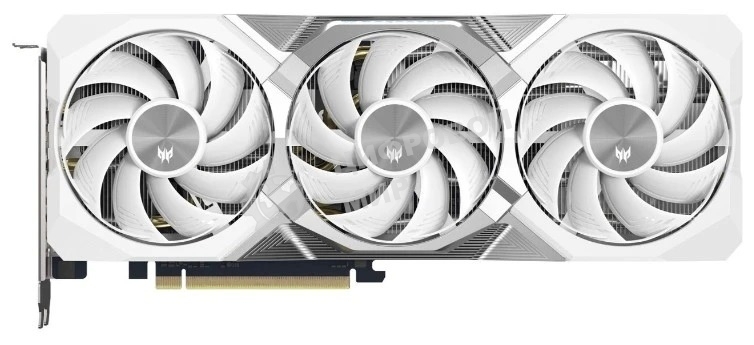 Видеокарта Acer RX9070XT PREDATOR BIFROST WHITE OC 16Gb GDDR6 256bit 3xDP HDMI 3FAN RTL