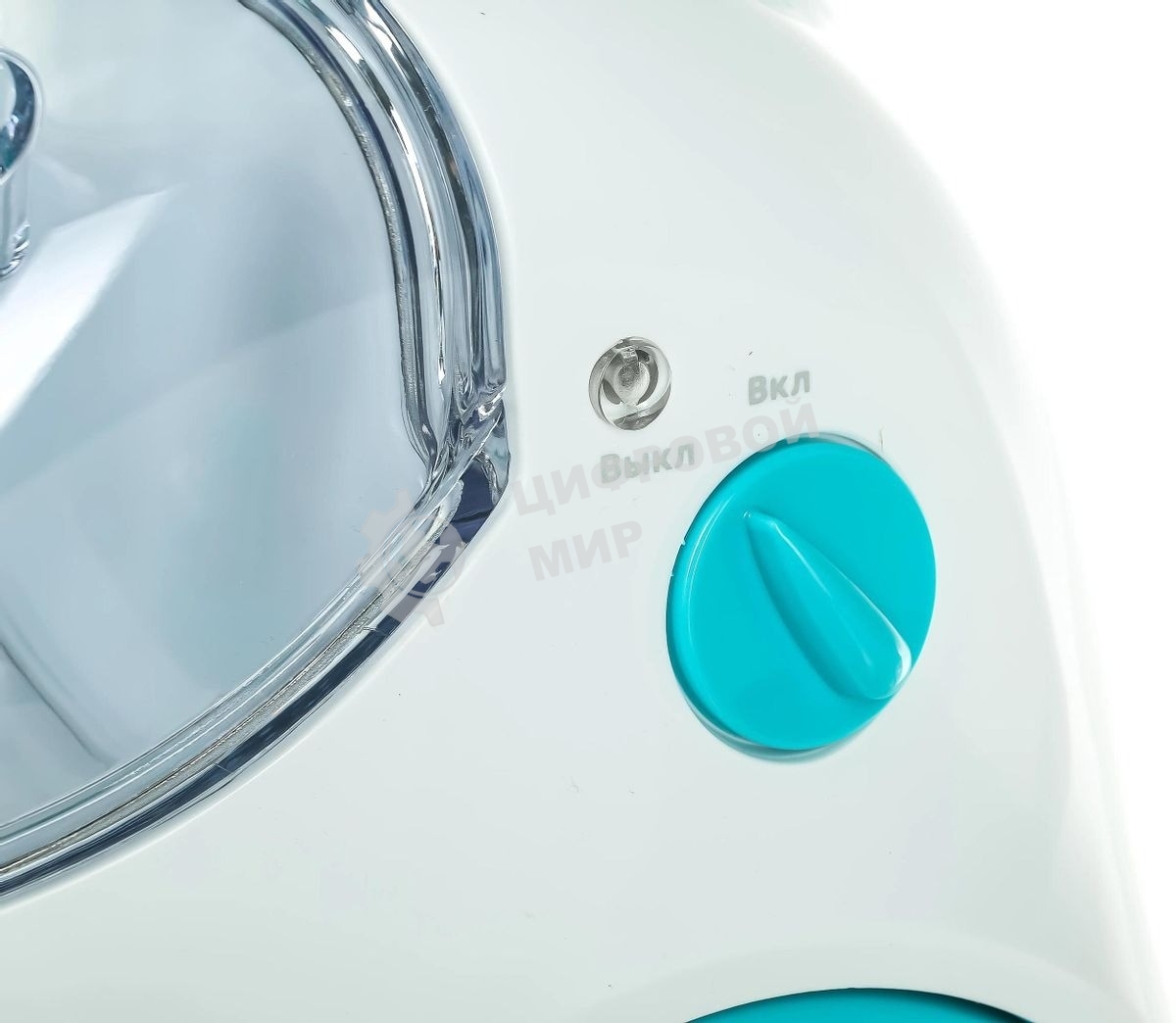 Отпариватель Kitfort КТ-957 белый/бирюзовый, 1500 Вт, 25 г/мин, 1.9 л