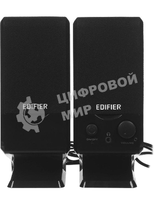 Акустическая система Edifier M1250 черный 2.0 активные