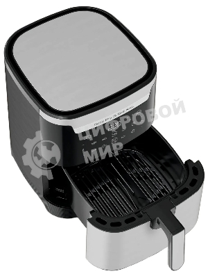 Аэрогриль Tefal Easy Fry & Grill XXL Inox EY801D15 черный, 1830 Вт, 6.5 л, сенсор, 9 программ