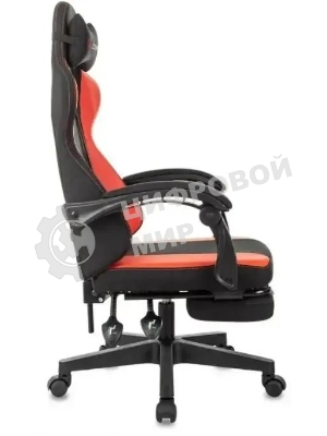 Кресло игровое Zombie Weaver черный/красный